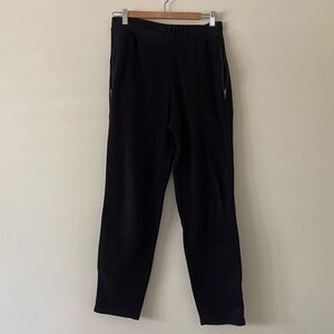 REI Men's Black Fleece Sweatpants L 32